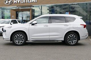 2023 Hyundai Santa Fe TM.V4 MY23 Hybrid Highlander White Cream 6 Speed Sports Automatic Wagon