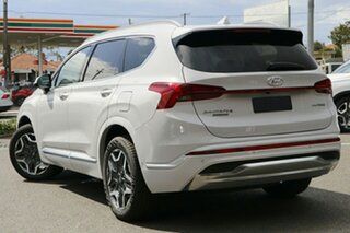 2023 Hyundai Santa Fe TM.V4 MY23 Hybrid Highlander White Cream 6 Speed Sports Automatic Wagon