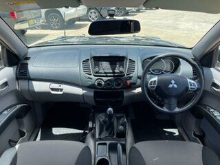 2014 Mitsubishi Triton MN MY15 GLX Black 5 Speed Manual Dual Cab Utility