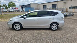 2012 Toyota Prius v ZVW40R Hybrid Silver Continuous Variable Wagon