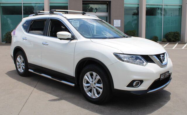 Used Nissan X-Trail T32 ST-L 7 Seat (FWD) West Footscray, 2016 Nissan X-Trail T32 ST-L 7 Seat (FWD) White Continuous Variable Wagon