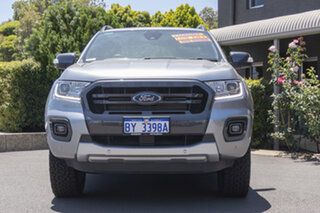 2020 Ford Ranger PX MkIII 2020.25MY Wildtrak Silver 10 Speed Sports Automatic Double Cab Pick Up.