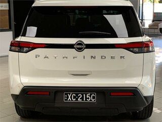 2022 Nissan Pathfinder R53 MY22 Ti 2WD Glacier White 9 Speed Sports Automatic Wagon