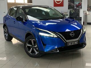 2022 Nissan Qashqai J12 MY23 ST+ X-tronic Magnetic Blue 1 Speed Constant Variable Wagon.