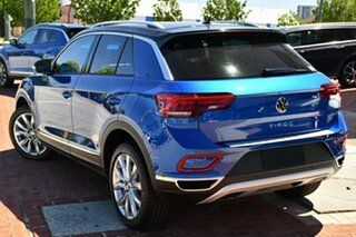 2023 Volkswagen T-ROC D11 MY23 110TSI Style Blue 8 Speed Sports Automatic Wagon.