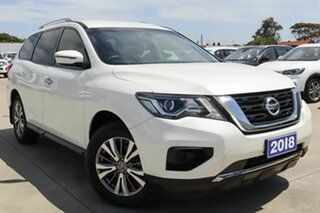 2018 Nissan Pathfinder R52 Series II MY17 ST X-tronic 2WD White 1 Speed Constant Variable Wagon