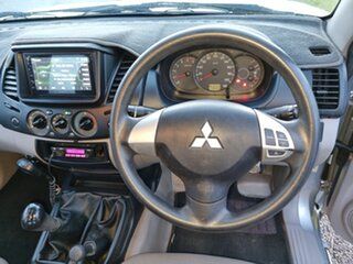 2012 Mitsubishi Triton MN MY12 GLX Double Cab Silver 5 Speed Manual Utility