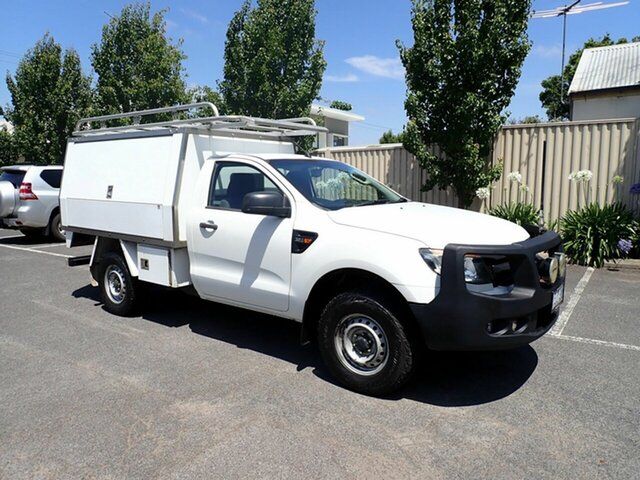 Used Ford Ranger PX XL 3.2 (4x4) Newtown, 2015 Ford Ranger PX XL 3.2 (4x4) White 6 Speed Manual Cab Chassis