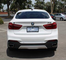 2016 BMW X6 F16 MY16 xDrive30d White 8 Speed Automatic Coupe