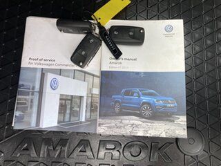 2018 Volkswagen Amarok 2H MY18 TDI550 4MOTION Perm Highline Blue 8 Speed Automatic Utility.