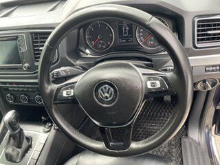 2018 Volkswagen Amarok 2H MY18 TDI550 4MOTION Perm Highline Blue 8 Speed Automatic Utility