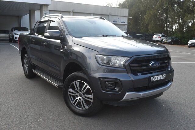 Used Ford Ranger PX MkIII 2020.25MY Wildtrak Gosford, 2020 Ford Ranger PX MkIII 2020.25MY Wildtrak Grey 10 Speed Sports Automatic Double Cab Pick Up