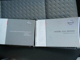2012 Nissan Navara D22 ST-R White 5 Speed Manual Dual Cab