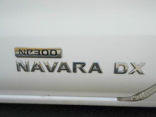 2015 Nissan Navara D23 DX White 6 Speed Manual Cab Chassis