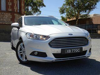 2015 Ford Mondeo MD Ambiente TDCi Silver 6 Speed Automatic Wagon.