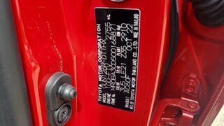 2023 Toyota Hilux GUN126R Emotional Red 6 Speed Automatic