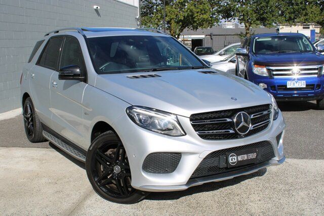 Used Mercedes-Benz GLE-Class W166 807MY GLE43 AMG 9G-Tronic 4MATIC Ferntree Gully, 2017 Mercedes-Benz GLE-Class W166 807MY GLE43 AMG 9G-Tronic 4MATIC Silver 9 Speed Sports Automatic