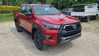 2023 Toyota Hilux GUN126R Emotional Red 6 Speed Automatic.