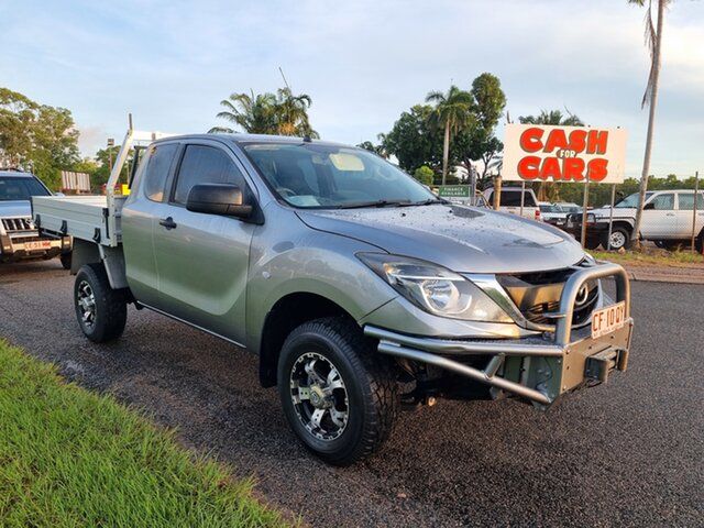 Used Mazda BT-50 UR0YG1 XT Freestyle 4x2 Hi-Rider Pinelands, 2017 Mazda BT-50 UR0YG1 XT Freestyle 4x2 Hi-Rider Silver 6 Speed Sports Automatic Cab Chassis
