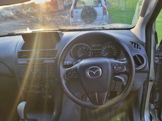 2017 Mazda BT-50 UR0YG1 XT Freestyle 4x2 Hi-Rider Silver 6 Speed Sports Automatic Cab Chassis