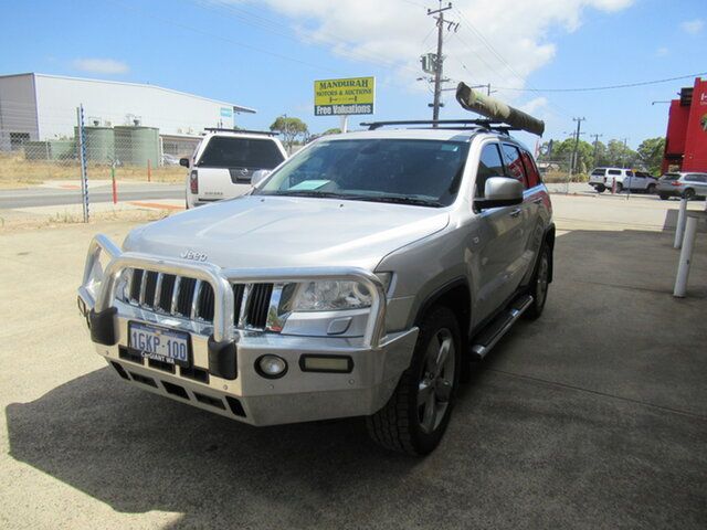 Used Jeep Grand Cherokee WK MY13 Limited (4x4) Mandurah, 2013 Jeep Grand Cherokee WK MY13 Limited (4x4) Silver 5 Speed Automatic Wagon