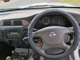 2012 Nissan Patrol Y61 GU 6 SII MY13 DX White 5 Speed Manual Cab Chassis
