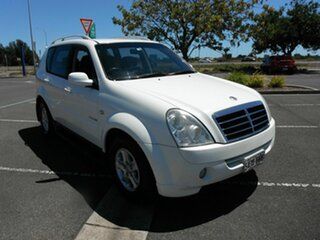 2009 Ssangyong Rexton II Y200 MY08 RX270 XDI (5 Seat) White 5 Speed Automatic Wagon.