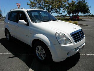 2009 Ssangyong Rexton II Y200 MY08 RX270 XDI (5 Seat) White 5 Speed Automatic Wagon