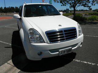 2009 Ssangyong Rexton II Y200 MY08 RX270 XDI (5 Seat) White 5 Speed Automatic Wagon