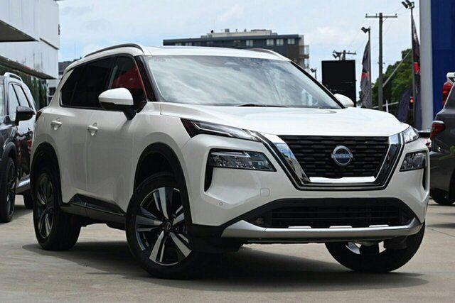 New Nissan X-Trail T33 MY23 Ti-L X-tronic 4WD Moorooka, 2023 Nissan X-Trail T33 MY23 Ti-L X-tronic 4WD Ivory Pearl 7 Speed Constant Variable Wagon