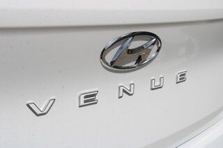 2022 Hyundai Venue Qx.v4 MY22 Elite Polar White 6 Speed Automatic Wagon