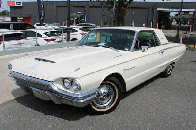 Used Ford Thunderbird Ferntree Gully, 1964 Ford Thunderbird White 3 Speed Automatic Hardtop