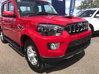 2023 Mahindra Pik-Up MY23 S11 Red 6 Speed Sports Automatic Cab Chassis.