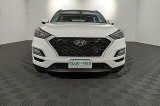 2019 Hyundai Tucson TL4 MY20 Active AWD Pure White 8 speed Automatic Wagon
