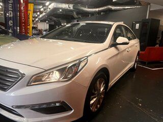2016 Hyundai Sonata LF3 MY17 Active White Diamond 6 Speed Sports Automatic Sedan