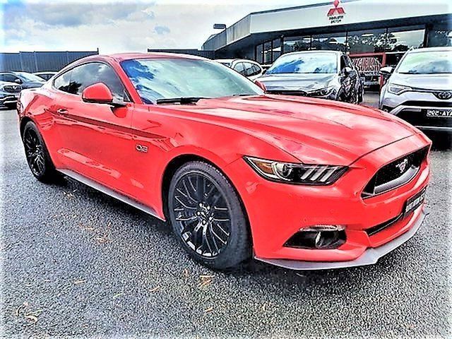 Used Ford Mustang FM GT Fastback Wantirna South, 2016 Ford Mustang FM GT Fastback Red 6 Speed Manual Fastback