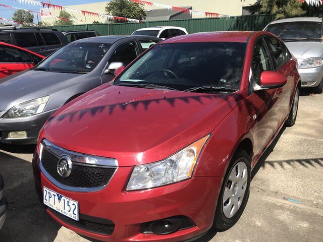 Used Holden Cruze JH MY12 CD Hoppers Crossing, 2012 Holden Cruze JH MY12 CD Red 6 Speed Automatic Sedan
