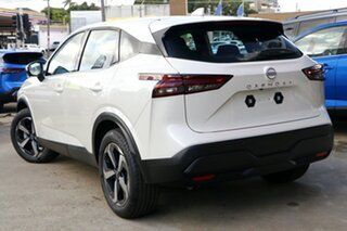 2023 Nissan Qashqai J12 MY23 ST+ X-tronic Ivory Pearl & Black Roof 1 Speed Constant Variable Wagon.