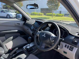 2014 Mitsubishi Triton MN MY14 Update GLX (4x4) White 4 Speed Automatic 4x4 Double Cab Chassis
