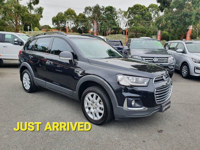 Used Holden Captiva CG MY16 Active 2WD Wantirna South, 2016 Holden Captiva CG MY16 Active 2WD Black 6 Speed Sports Automatic Wagon