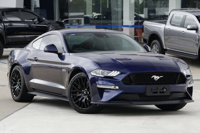 Used Ford Mustang FN 2019MY GT Chullora, 2019 Ford Mustang FN 2019MY GT Blue 10 Speed Sports Automatic Fastback
