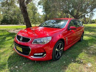 2017 Holden Commodore VF II MY17 SV6 Sportwagon Red 6 Speed Sports Automatic Wagon.