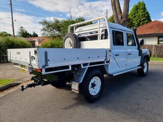 2013 Land Rover Defender 130 White 6 Speed Manual Dual Cab.