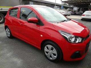 2017 Holden Spark MP MY18 LS Red Continuous Variable Hatchback.