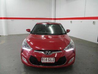 2012 Hyundai Veloster FS + Coupe D-CT Red 6 Speed Sports Automatic Dual Clutch Hatchback