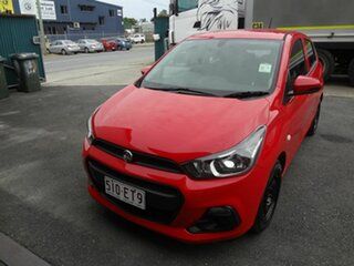2017 Holden Spark MP MY18 LS Red Continuous Variable Hatchback