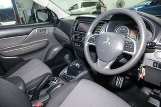 2017 Mitsubishi Triton MQ MY17 GLS Double Cab White 6 Speed Manual Utility