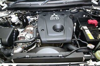 2017 Mitsubishi Triton MQ MY17 GLS Double Cab White 6 Speed Manual Utility