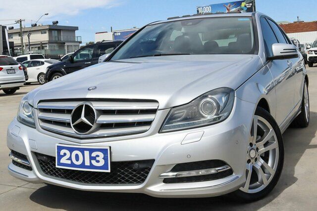 Used Mercedes-Benz C-Class W204 MY13 C250 CDI 7G-Tronic + Avantgarde Coburg North, 2013 Mercedes-Benz C-Class W204 MY13 C250 CDI 7G-Tronic + Avantgarde Silver 7 Speed Sports Automatic