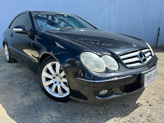 Used Mercedes-Benz CLK350 C209 MY06 Elegance Hoppers Crossing, 2005 Mercedes-Benz CLK350 C209 MY06 Elegance Black 7 Speed Automatic G-Tronic Coupe
